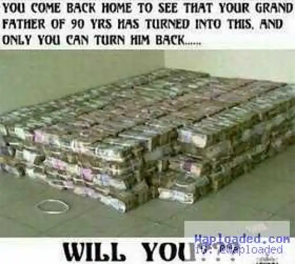 Hilarious: SEE How Nigerians Answered The Question Of Their Grandpas Turning Into Millions